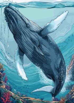 humpback whales Animals