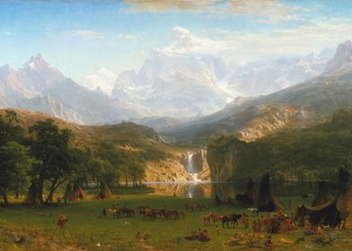 Albert Bierstadt Mountains