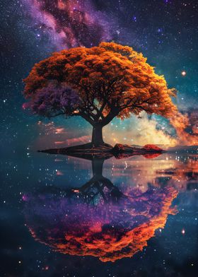 Tree of Life Cosmic Reflec