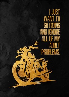 riding motivation