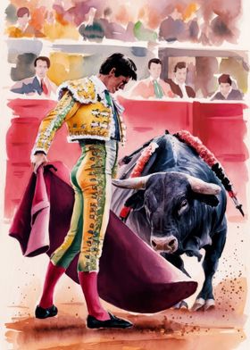 Bull and Matador Grace