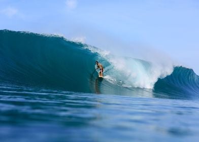 Surfing secret Sumatra