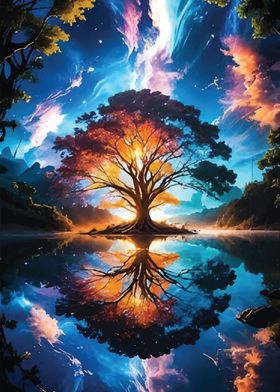 Tree Fantasy Landscape