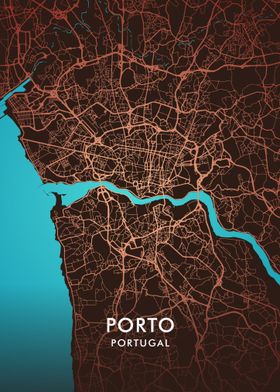 Porto City Map