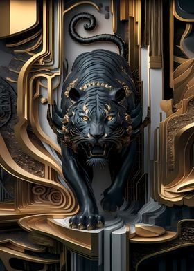 Black Gold Tiger Realm