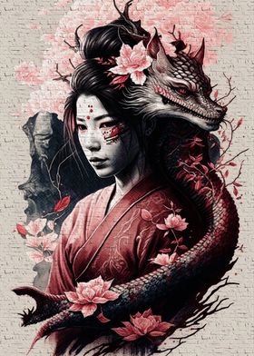 Geisha Dragon 