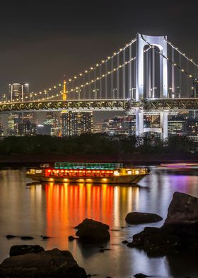 Rainbow Bridge in Tokyo 