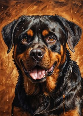 Rottweiler Portrait