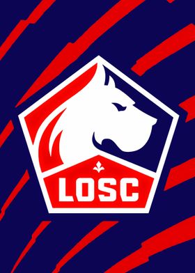 LOSC Lille Football Art