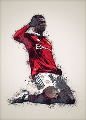 Marcus Rashford Splatter