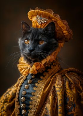 Renaissance Queen Cat