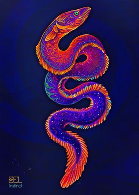 Cosmic Eel Spirit Animal