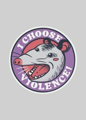 I Choose Violence Skunk