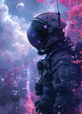 Futuristic Astronaut