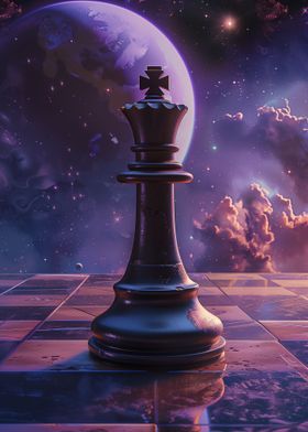 Chess Queen In Space