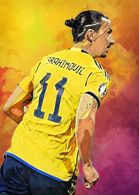 Zlatan Ibrahimovic Paint