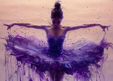 Purple Ballerina