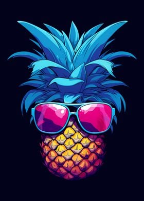 Cool Tropical Pineapple