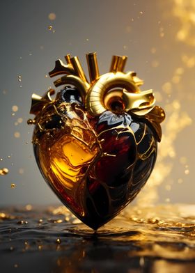 Golden heart