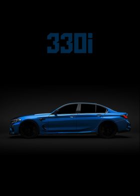 330i bimmer blue