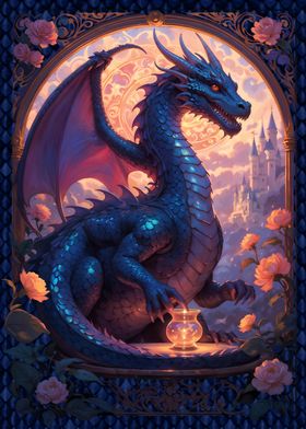 Medieval Blue Dragon