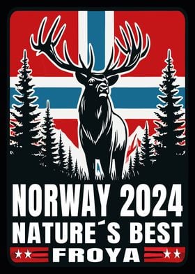 Norwegen 2024 Elch