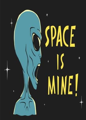 Space Is Mine Artwork