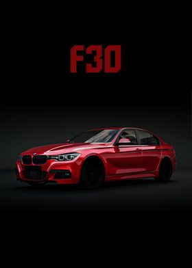 F30 bimmer sport car