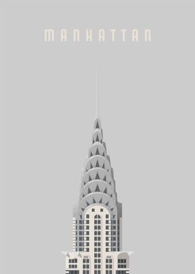 Travel Manhattan Poster