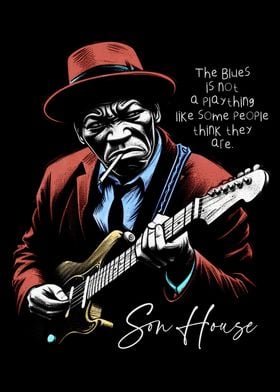 Son House caricature