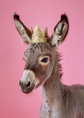 Donkey Pastel Crown