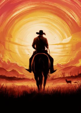 Cowboy Wild West Western