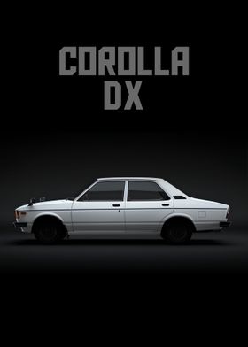 corolla dx classic car