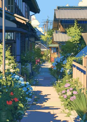 Floral Streetscape