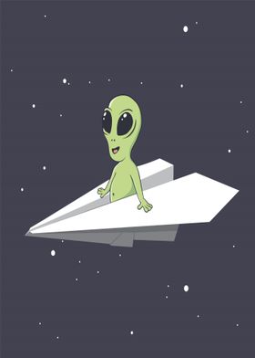 Alien Art Space Style