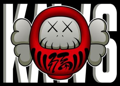 Kaws Daruma