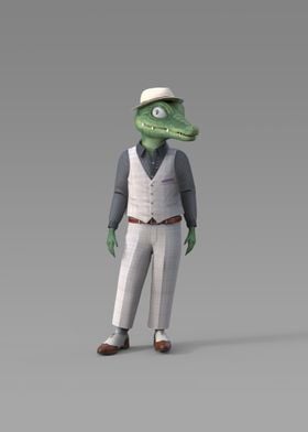 Stylish Crocodile