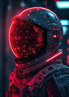 Futuristic Astronaut