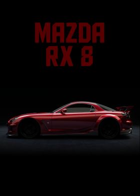 mazda rx8 jdm car