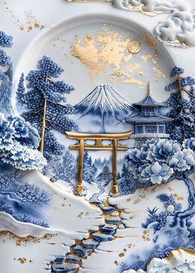 Japanese Porcelain Idyll