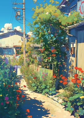 Lofi Flower Street