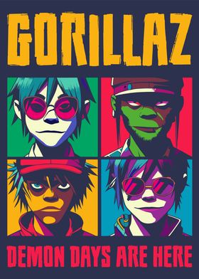 Gorillaz Demon Days 