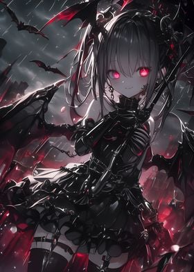 Death Anime Gothic Girl