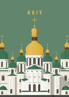 Kyiv Travel Poster