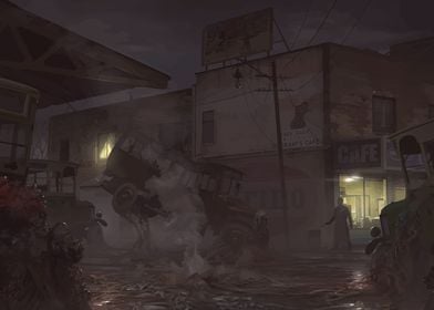 the sinking city