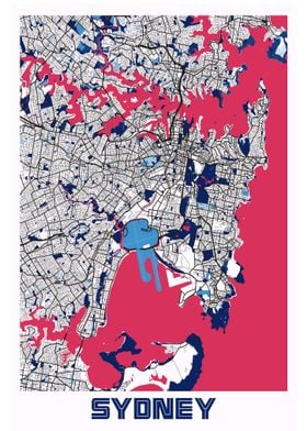 Map of Sydney