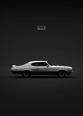 Buick GSX 1970 White