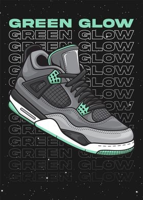 Hypebeast Green Shoes