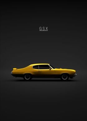 Buick GSX 1970 Yellow