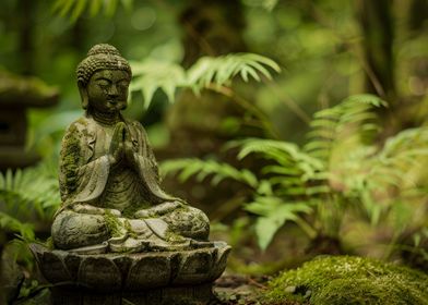 Tranquil Garden Buddha